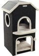 Tiragraffi Flamingo nordic villa nero - nero - 48,5 x 51,5 x 80,5 cm