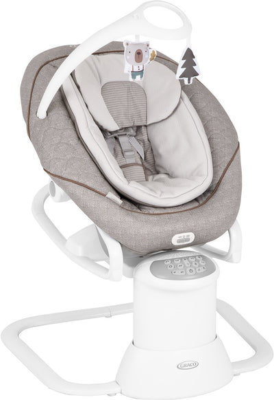 Graco all ways soother - little adventures - baby rocking and rocking chair - from birth to approximately 6 months (max. 9 kg)