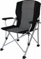 Eurotrail caldaro - silla de camping - negro antracita