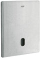 Placa de control patín grohe tectron con infrarrojos para depósito acero inoxidable