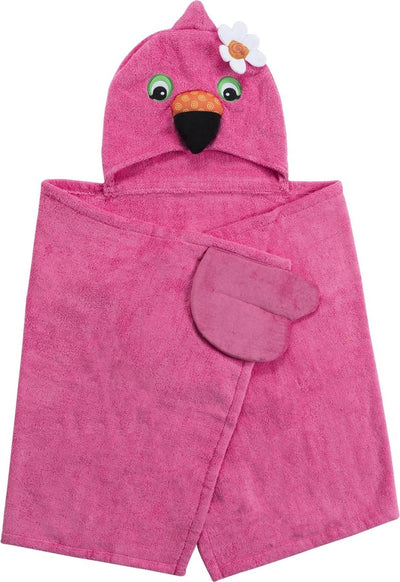Capa de baño zoocchini - franny el flamenco