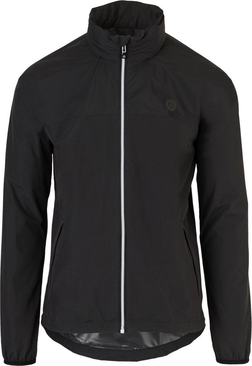 Agu go impermeable esencial - impermeable mujer hombre - impermeable transpirable e impermeable - chaqueta de ciclismo - negro - xxl