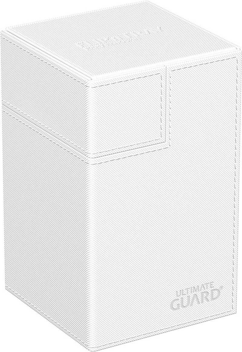 Ultimate guard flip'n'tray 100+ xenoskin - bianco