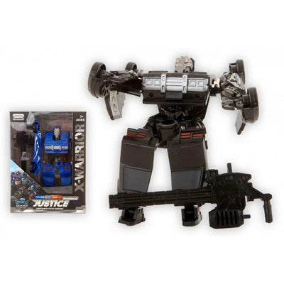Robot police car justice 13cm