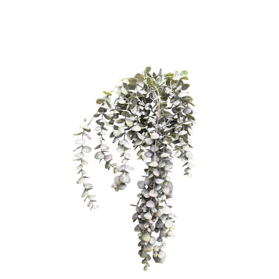 Roberts collection planta colgante artificial eucalipto burdeos 95cm