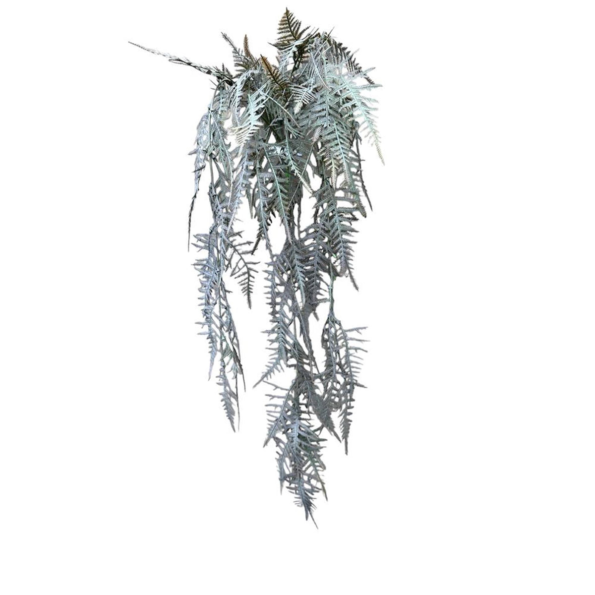 Roberts collection artificial hanging plant asparagus plumosus brown