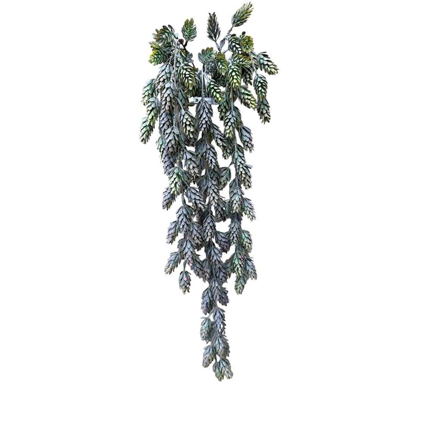 Roberts collection planta artificial colgante spray de lúpulo marrón 80cm