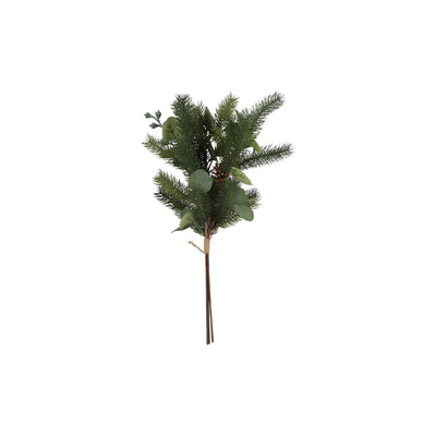 Bouquet artificiale Countryfield picea euca h56cm 3 rami