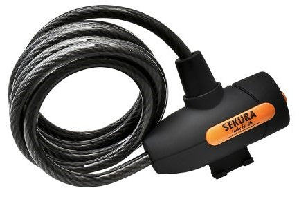 SEKURA SEKURA KB 105 Blocco cavo 8mmx185 cm con supporto