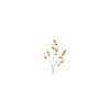 Country field kunstbloem zinnia licht bruin h108cm