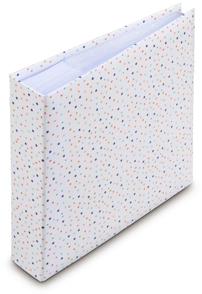Album scorrevole Hama - coriandoli - 10x15 - 200 pagine - bianco