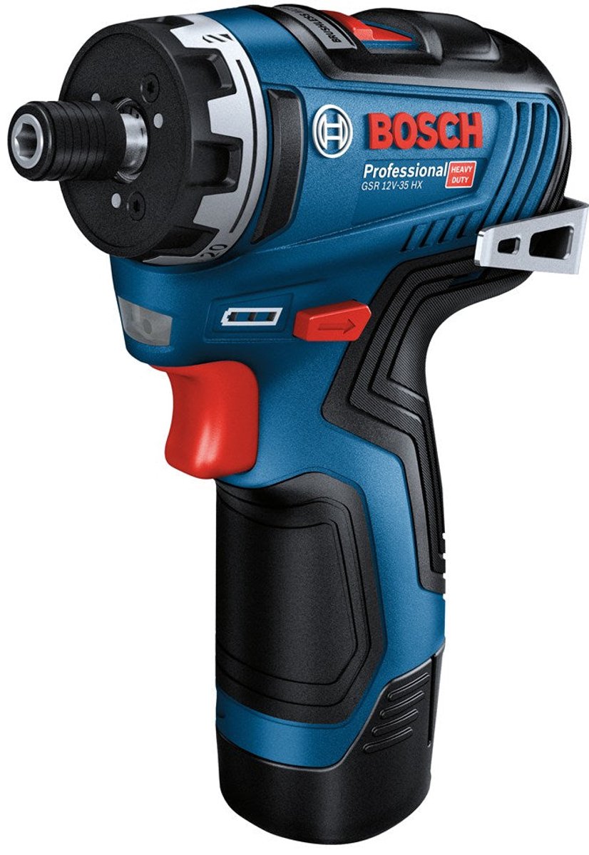 Bosch professional gsr 12v-35 hx accu schroefmachine 12v 3.0ah (2x) in l-boxx - 06019j9100
