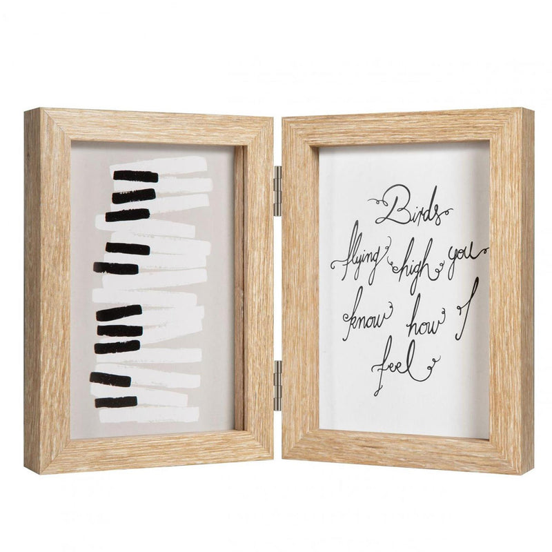Cornice per foto Henzo dittico pianoforte 10x15 cm