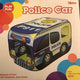 Police divertente che gioca tenda pieghevole 126x74x74 cm