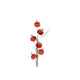 Ramo artificiale Countryfield zucca arancione 10x4x50 cm