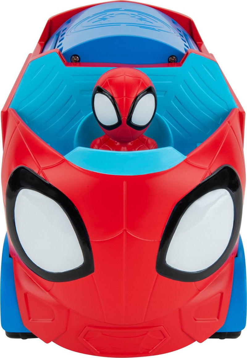Jazwares Marvel Spidey, l'auto trasportatore che gira la ragnatela