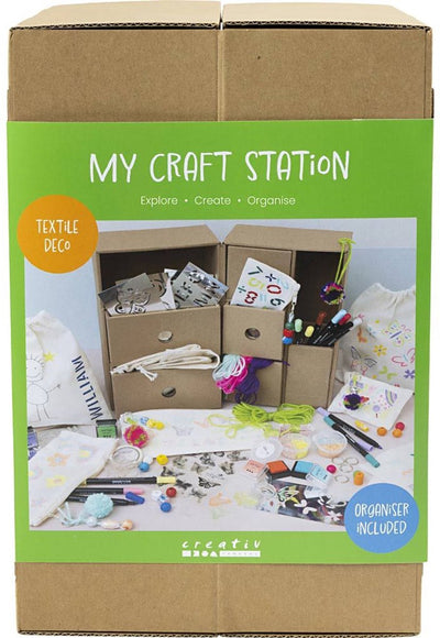 Azienda creativa decorazione tessile My Craft Station, vari colori, 1 pezzo 1 scatola