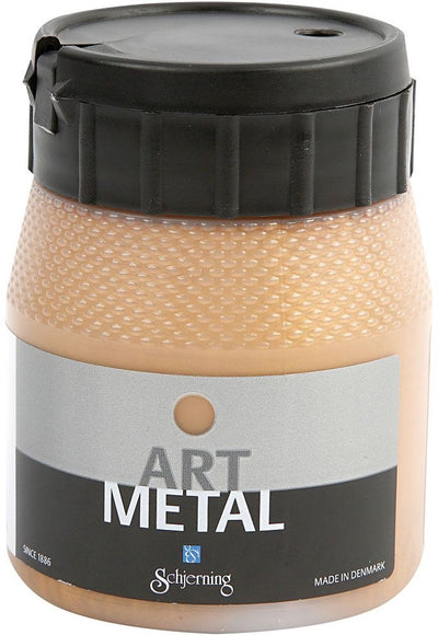 Schjerning hobby paint metallic, dark gold (5106), 250 ml 1 bottle