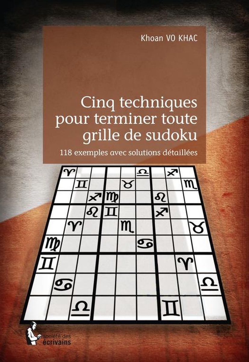 Cinq técnicas para terminar toute grille de sudoku