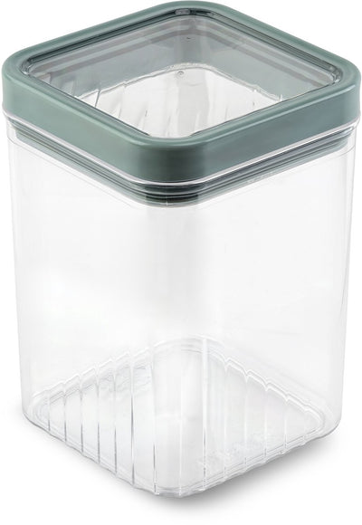 Lattina di stoccaggio Curver Kara - 1,2 l - 10,7x10,7x16,4 cm - blu-verde