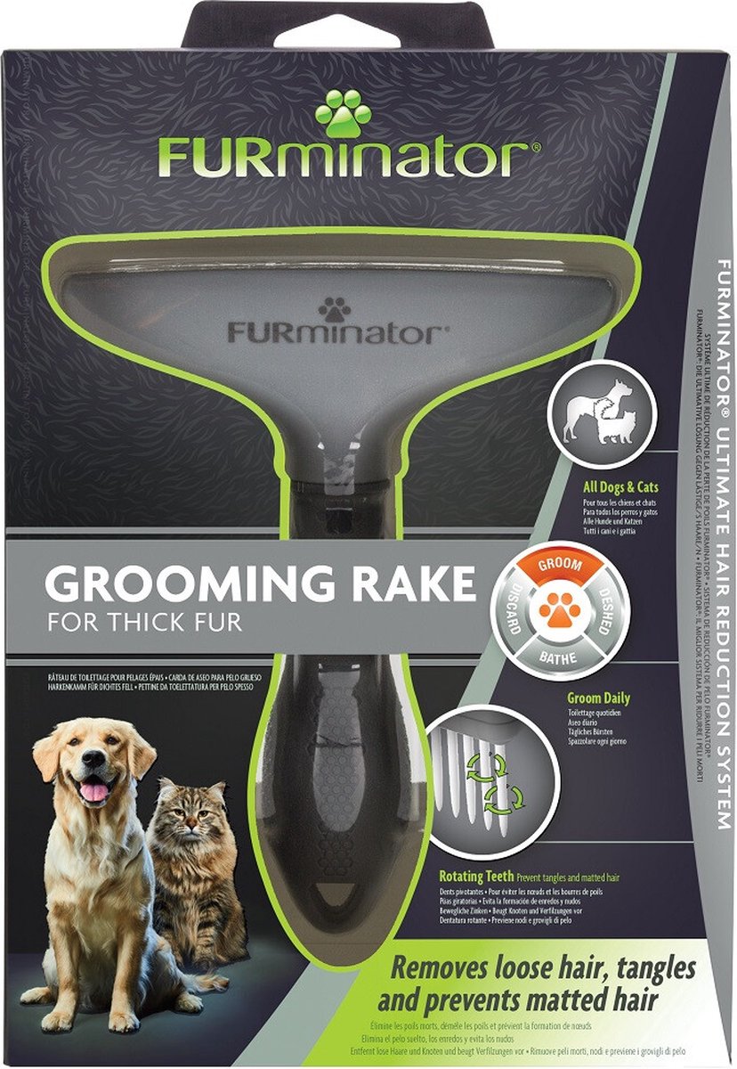 Rastrillo de aseo para perros y gatos Furminator
