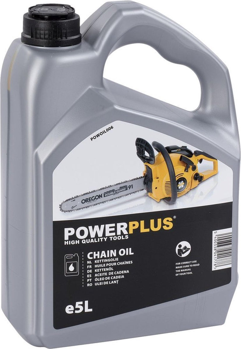 Olio catena Powerplus powoil006 per motosega - 5l