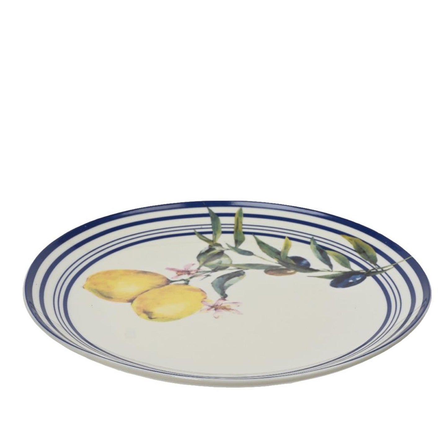 Piatto Decoris porcellana limone dia20.3cm