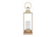 Lanterna Countryfield in metallo crema h71cm