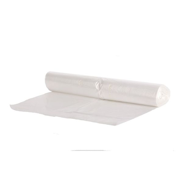 Afvalzak transparant 58x100cm. t23 rol 25 stuks