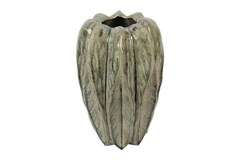 Vaso Countryfield verde foglia ø22,5x35cm