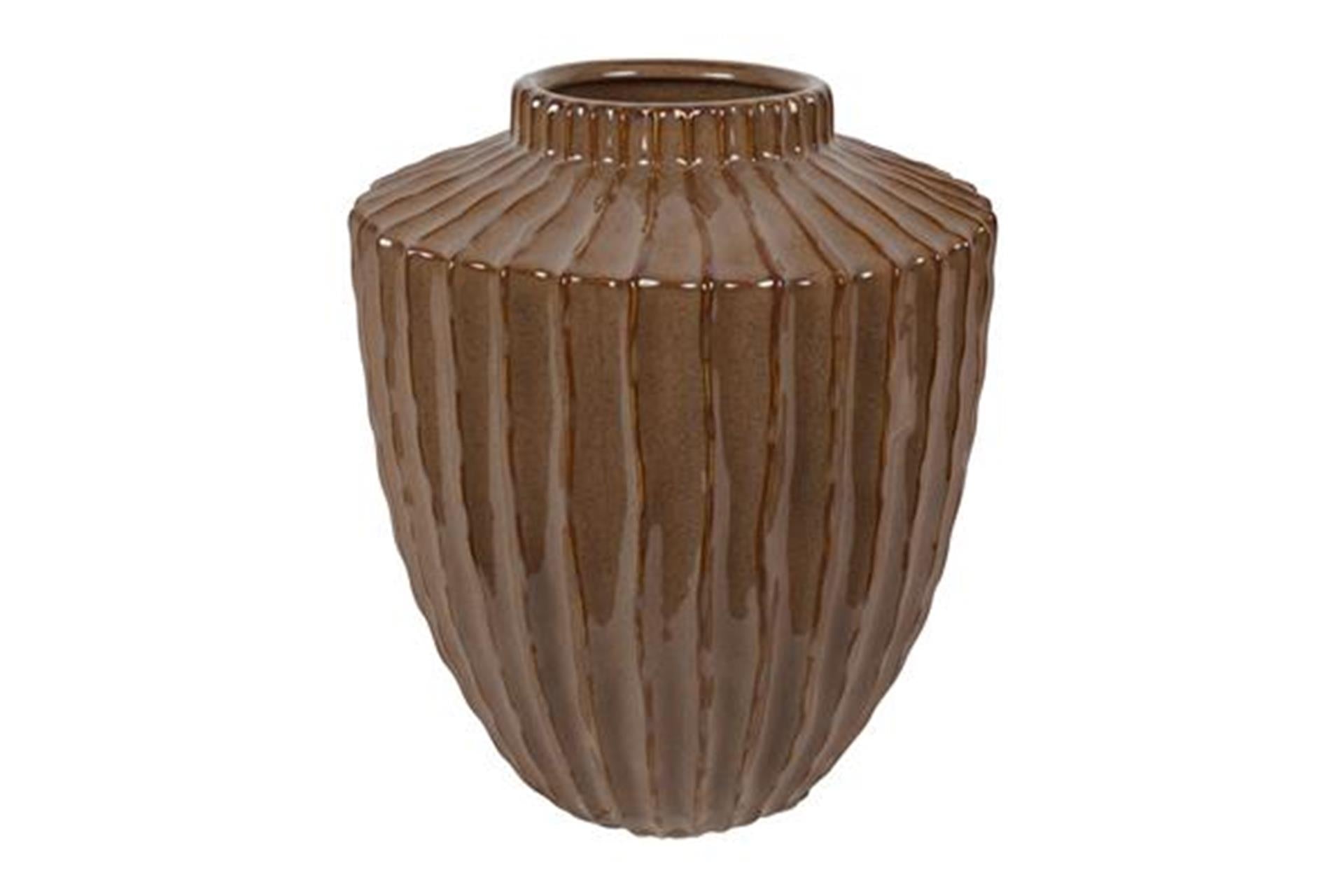 Vaso Countryfield duuk m marrone ø27x32cm