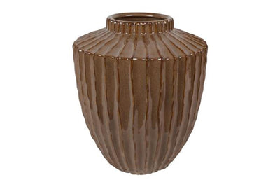 Vaso Countryfield duuk m marrone ø27x32cm