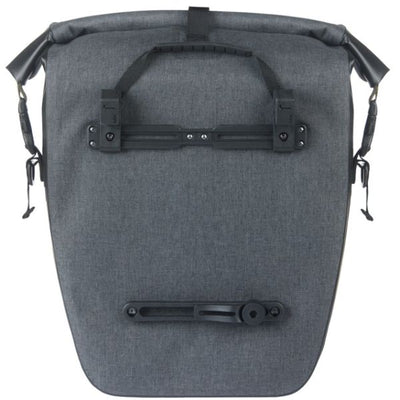 Basil tas navigator storm enkel medium grijs 12-15l