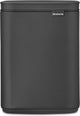 Brabantia bo prullenbak - 4 liter - badkamer - mineral infinite grey