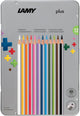 Lamy plus colored pencils - ergonomic pencils - 12 pieces