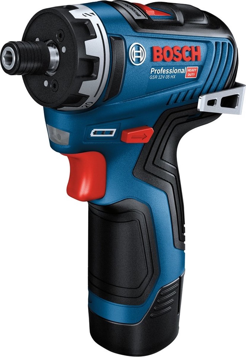 Bosch blu gsr 12v-35 hx professionale | trapano avvitatore a batteria | gba 12v 3.0ah-06019j9101