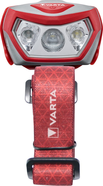 Varta headlamp outdoor sports h20 pro - red