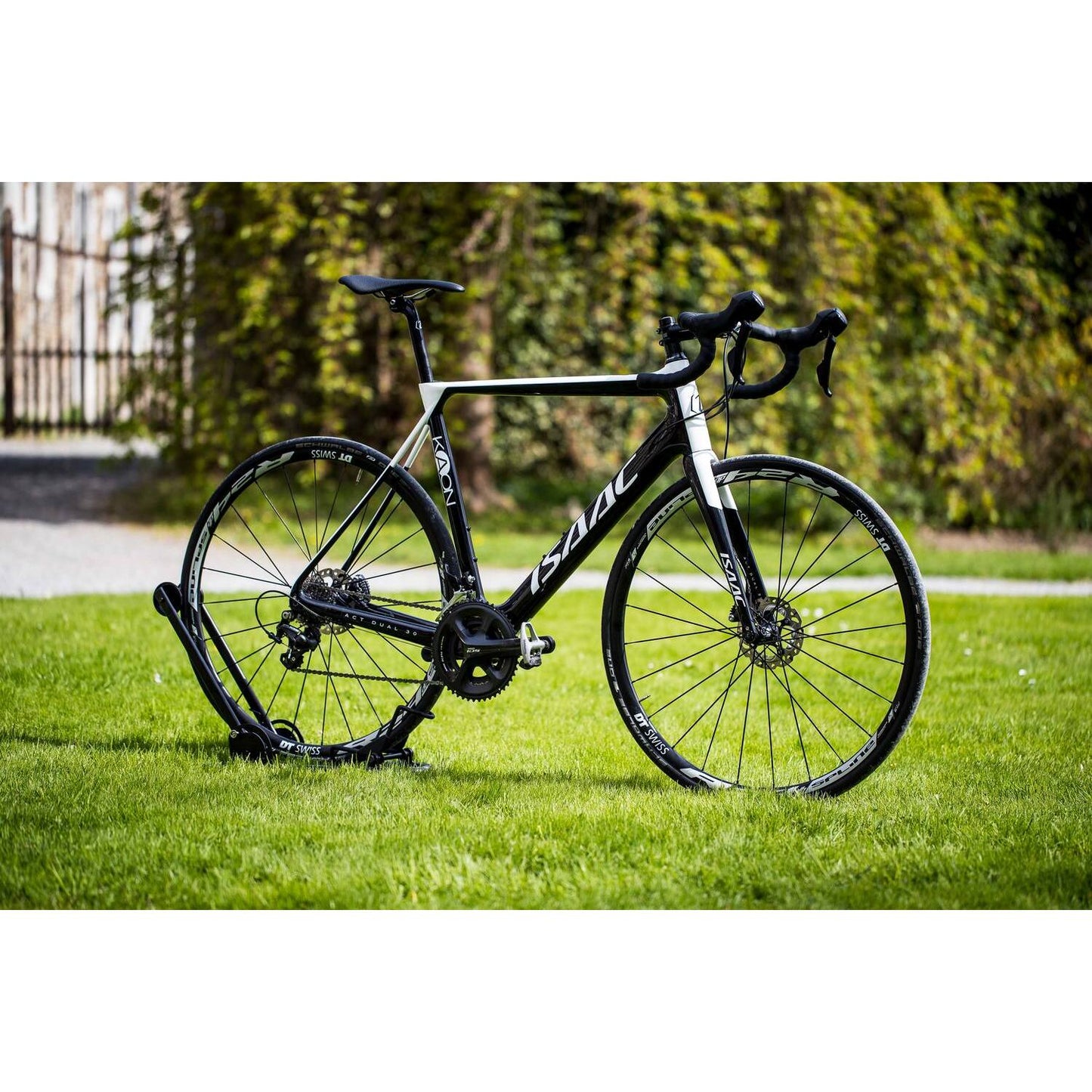 Trivio - cavalletto per bicicletta pro nero