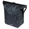 Basil borsa singola da bicicletta rivo m telone mik 12-15l 14 x 25 x 38 cm - nero