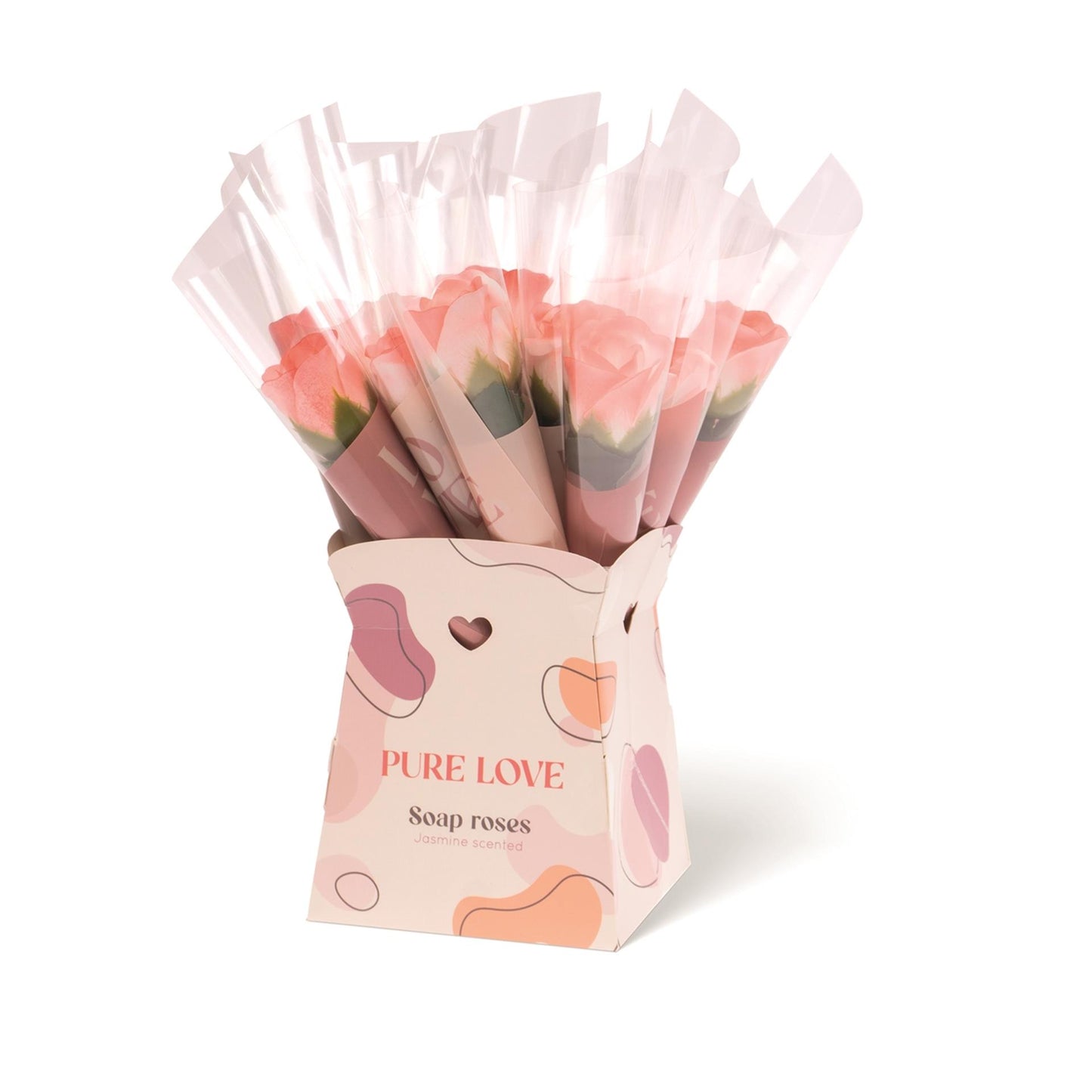 Fuente equilibrio amor puro confeti rosa