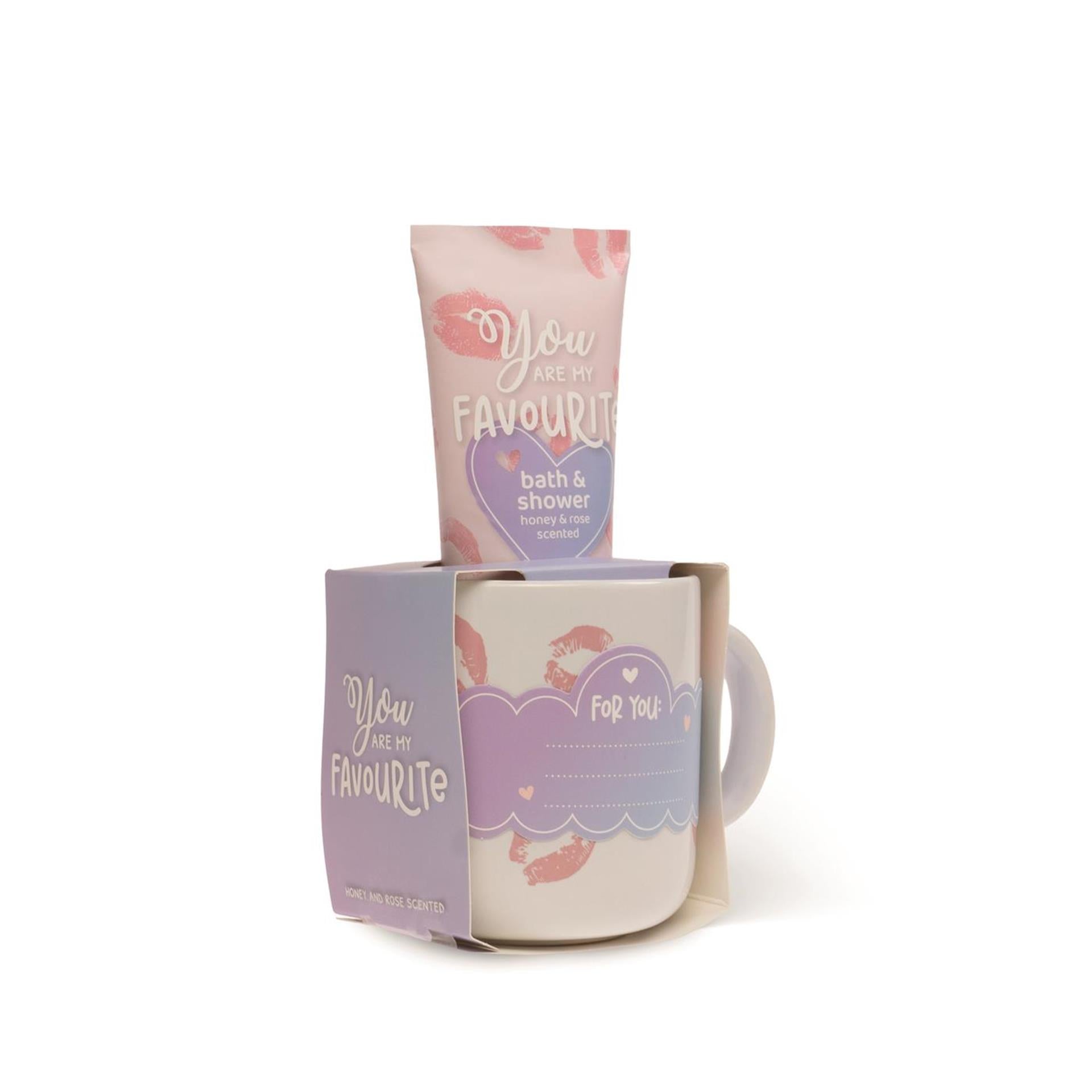 Set de regalo de baño Source Balance mi favorito con taza