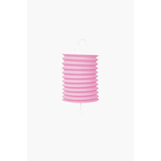 Lanterna rosa chiaro oblunga 21*18 | 2 pezzi