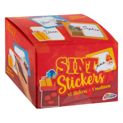 Grafix Sinterklaas Etichette regalo su Roll, 50 °.