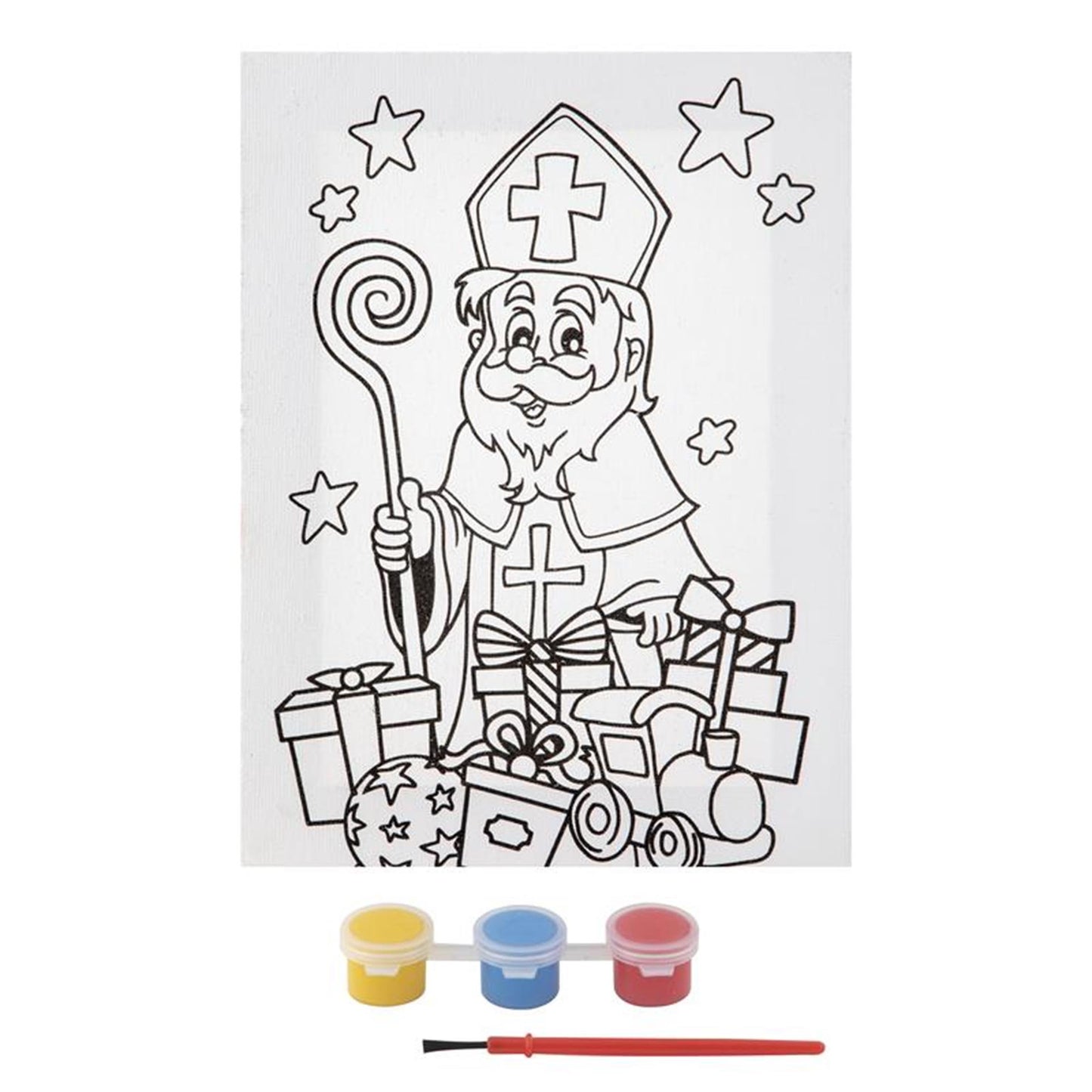 Grafix canvas schilderij sinterklaas
