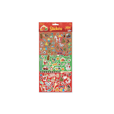 Grafix Stickerset Sinterklaas, 200st.