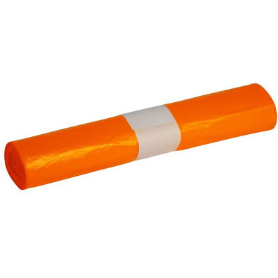 Sacco per rifiuti arancione 70x110 cm t25 (25x 20 pezzi)