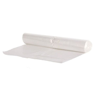 Bolsa de basura blanca 55x65cm 30my 20x25ud