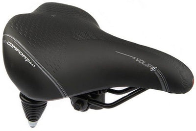 Saddle Selle Bassano Vlare XXL Double Spring - Negro