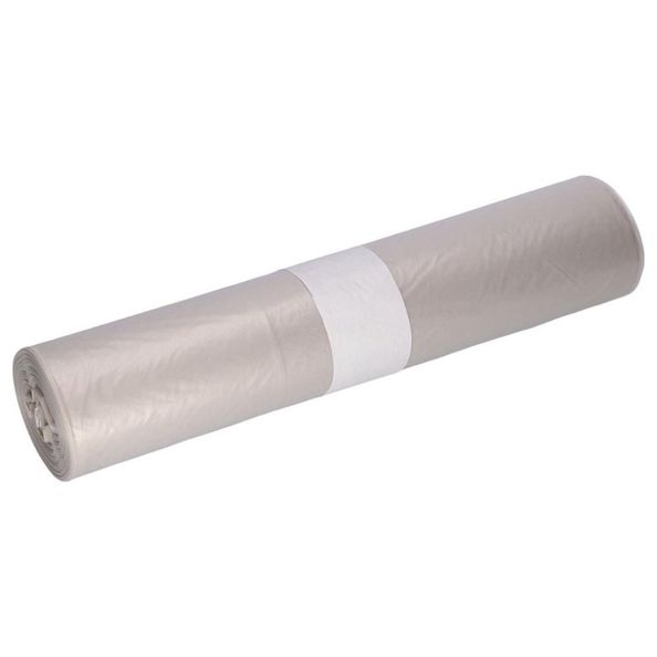 Afvalzak transparant 90x120cm t50 (10x10 stuks)