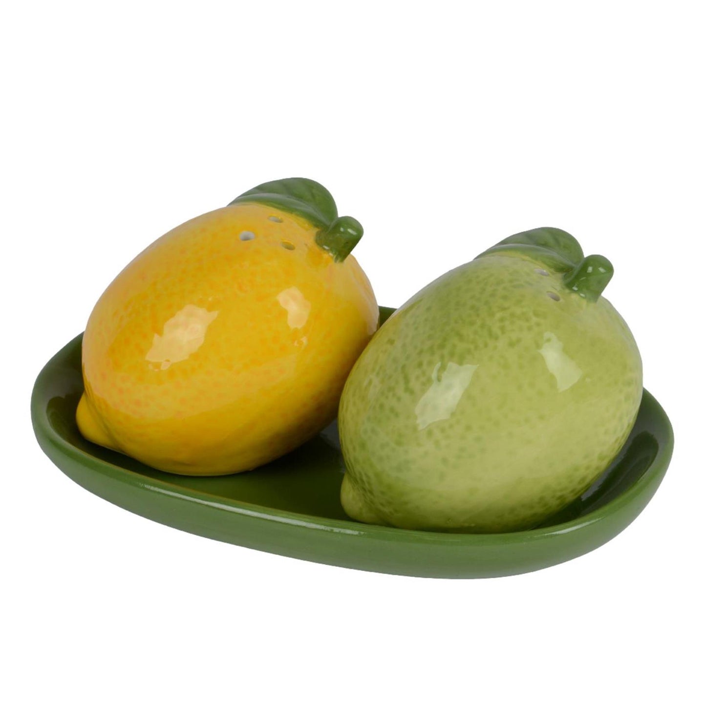 Decoris saliera e pepiera limone su scala